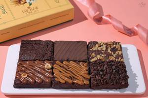 Assorted Eggless Brownie Box Of 6