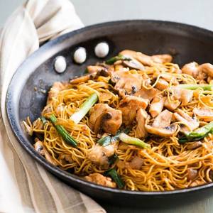 Mushroom Noodles