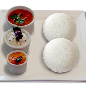 Plain Idli [2 Pieces]                                     