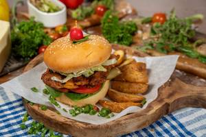 Cheesy Pepper Chicken Melt