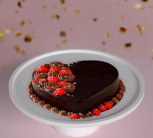 Valentine Day Chocolate Cake