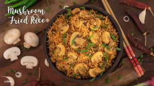 Schezwan Mushroom Rice