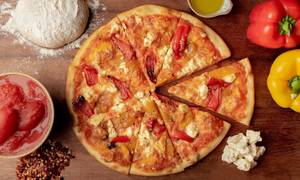 Feta E Peperone Pizza (Feta & Bell Pepper) [12 Inch]