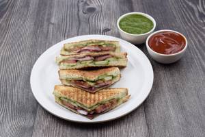 Cheese Vegetable Sandwich (Grill)                                                       