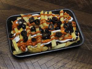 Barbeque Pizza Fries