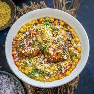 Kachori Ragda Chaat (1 Plate)