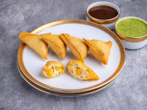 Cheese Corn Samosa