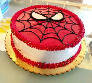 Spiderman Black Forest Cake [ 1 Kg]