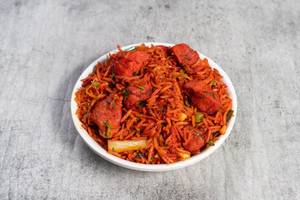 Red Chicken Tikka Rice