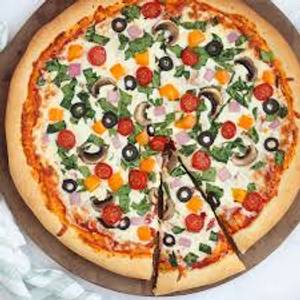 Paneer veggies pizza