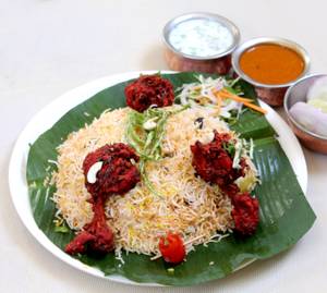 Chicken Lollipop Biryani