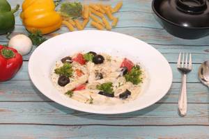 Creamy White Sauce Pasta(chicken)