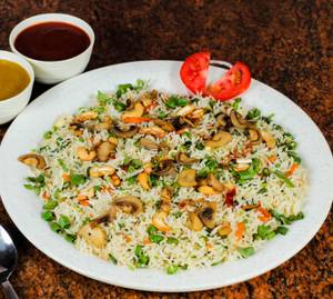 Mushroom fried rice