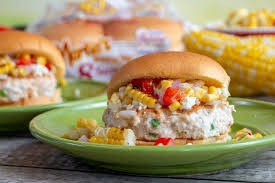 Sweet Corn Cheese Burger