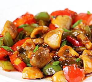 Chinese Mushroom In Spicy Sauce