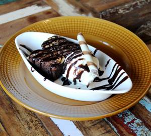 Chocochips brownie