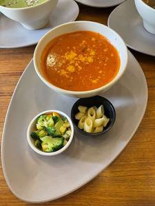 Smoked Tomato Minestrone Soup