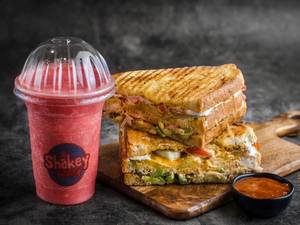 Veg Tandoori Tadka Sandwich + Dxb Juice