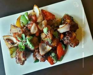 Chilli Mushroom Dry