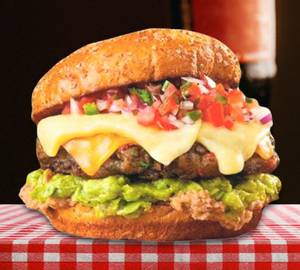 Mexican special burger