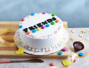 Friendship Day Special Vanilla Cake [500gms]