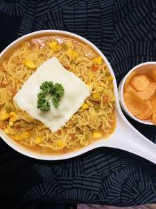 Boiled Egg Masala Maggiee