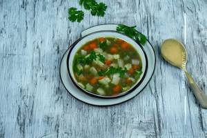Vegetable Talumein Soup