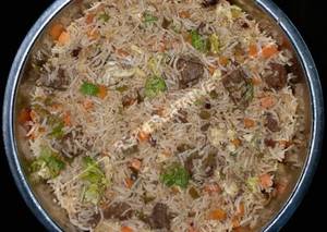 Schezwan Kerala Mutton Fried Rice