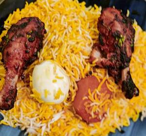Chicken Tandoori Tangdi Biryani