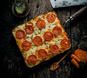 Classic Pork Pepperoni Pizza