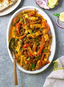 Creamy Pesto Vegetable And Paneer