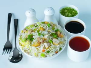 Chicken singapori rice