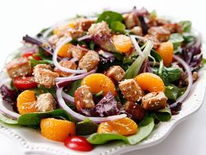 Sauteed Tofu Salad