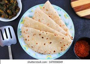 Dal Fry With 4 Chapati