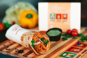 Masala Soya Chaap Roll (9inch)