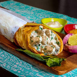 Malai Chicken Roll