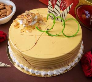 Kesar Badam Cake
