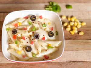 Veg White Cheese Penne Pasta