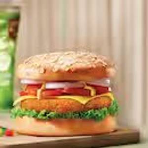 Crispy Veg Cheese Burger
