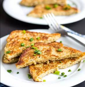 Egg Omelette - (3 Eggs) ( With Chillies And Onion)