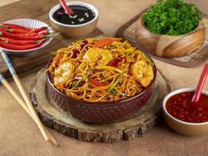Prawns Hunan Noodles