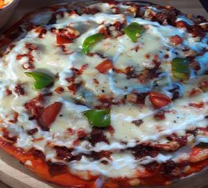 Chicken ghee roast pizza [large, 9 inches]