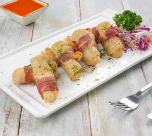 Bacon Wrapped Sausage