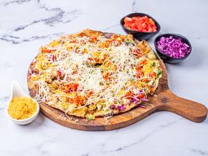 Masala Khichiya Papad With Cheese