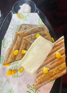 Stuffed Corn And Cheese Wrap