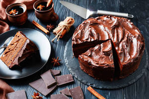 Chocolate Ganache Cake