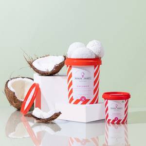 Coconut  Vegan & Sugar Free Ice Cream