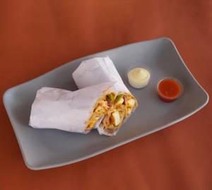 Paneer shawarma