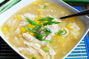 Sweet Corn Chicken Soup