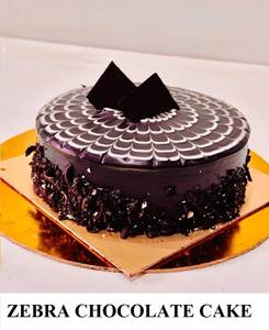 Zebra Chocolate Cake